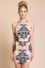 Peyton Bodycon Dress Navy