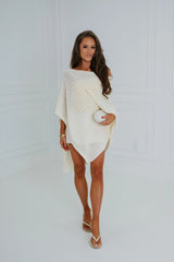 Jamie Poncho Top-Ivory