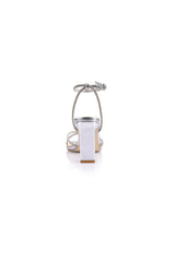 VERALi Kian Block Heel Sandals Silver