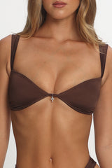 LIONESS Lila Top Chocolate