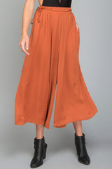 Lucy Loose Fit Wide Leg Pants Bronze