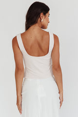 Tricia Pintuck Bust Top Bone