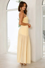 Formal Fabulousness Maxi Dress Yellow