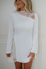 Monty Mini Dress-Off White