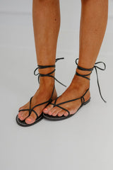 Candy Strappy Sandal- Black