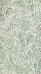 Margo Midi Dress - Green Flower