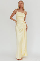Wysandra Knot Detail Maxi Dress Butter