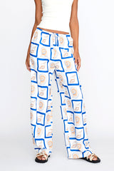 LOST IN LUNAR Zeni Pants Shell Print